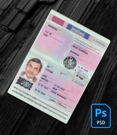 Germany passport 2022-present PSD